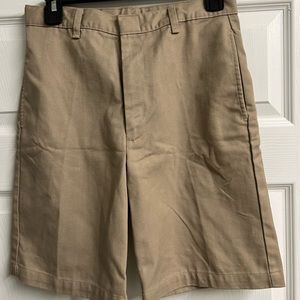 Boys K12 Flat Front Shorts with Adjustable Waistband Size 16